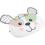 Fisher-Price Yenidoğanlar Için Karın Üstünde Oynama Oyuncağı, Sevimli Köpekçik Büyük Oyun Minderi ve