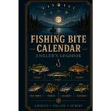Fishing Bite Calendar: Angler’s Logbook for Tracking Catches, Waters, Lures, Weather, Moon Phases and Fishing Spots