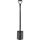Fiskars 1004812 Ergonomik Bahçe Küreği Düz Uçlu