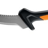 Fiskars Azada, Naylon kılıf dahildir, Bıçak uzunluğu: 15 cm, Sertleştirilmiş çelik/plastik, Siyah/Turuncu, 1051232