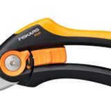 Fiskars Bahçe Makası Plus, SmartFit, P541, Taze dallar ve çalılar için, Yapışmaz kaplama, Paslanmaz çelik bıçaklar, Uzunluk: 20,1 cm, Siyah/Turuncu, 1057169