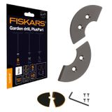 Fiskars El matkabı için genişletme, Ø 100 mm'ye kadar delikler için, gümüş, QuikDrill, S, 1000637