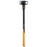 Fiskars IsoCore L balyoz, ahşap kazıkları veya kırma işlerini sürmek için, uzunluk: 92 cm. Ağırlık: 4,76 kg, siyah/turuncu, 1020219