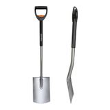 Fiskars Smart Fit Sivri Uçlu Teleskopik Bahçe Küreği