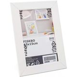 FISKBO resim,fotoğraf çerçeve beyaz 10cmx15cm,4 lü set