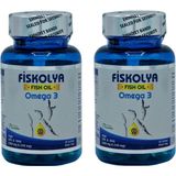 Fiskolya Omega 3 Balık Yağı Kapsül Fish Oil 30 Softjel 2 Adet - --
