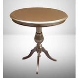 Fiskos Sehpa Eko 90503 Baba 4Ayak 65 Cm Hareketli Mdf Tabla Parlak Gold El Yapım