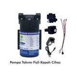 Fişli Kapalı Cihaz Su Arıtma Cihazı Pompa Takımı