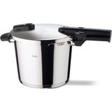 Fissler Bluepoint 6 lt Siyah Düdüklü Tencere