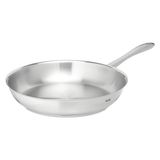 Fissler catania/paslanmaz çelik tava (çap 28 cm), kaplamasız saplı tava, güveç tavası, kızartma, tüm ocak türleri için ideal, indüksiyon dahil