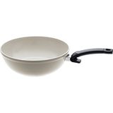 Fissler Ceratal Wok Tava 30 cm - Krem