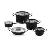 Fissler Original Profi Collection Shadow Line Cam Kapak 8 Parça Tencere Seti