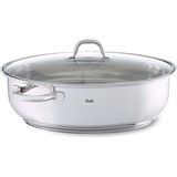 Fissler Oval Kavurma Tenceresi 38 cm - Gri