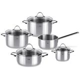 Fissler Paris 9 Parça Çelik Tencere Takımı