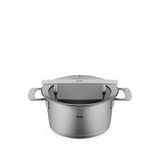 Fissler Phi Collection Cam Kapak Çelik Derin Tencere 20 Cm