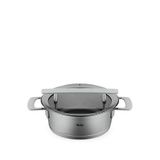 Fissler Phi Collection Cam Kapak Çelik Sığ Tencere 20 Cm