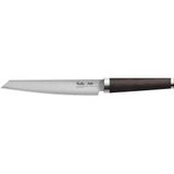 Fissler PrimeCut Et Bıçağı 18 cm – Dilimleyici Solingen Made in Solingen Özel Çelikten Tütsü Meşe Saplı – Ekstra Keskin, Elde Bilenmiş, Uzun Ömürlü