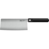 Fissler Procut/Çin aşçı bıçağı (18 cm) doğrama baltası, elde zımparalanmış paslanmaz çelik bıçak, Almanya'da üretilmiştir, yeşillik doğrama bıçağı, ergonomik