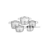 Fissler Pure Coll Metal 9 Parça Çelik Tencere Seti