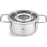 Fissler Pure Collection 16 cm Cam Kapak Derin Tencere