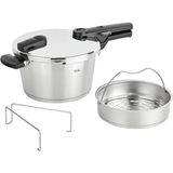 Fissler Vitaquick Black Düdüklü Tencere 4,5 Litre - Beyaz - 1 L