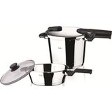 Fissler Vitaquick Bluepoint 6+3.5 lt 2'li Çelik Düdüklü Tencere Seti