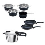 Fissler Vitaquick Edition 4,5 Litre Düdüklü Tencere + Adamant Tencere ve Tava Seti