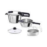 Fissler Vitaquick Edition Düdüklü Tencere 4,5+2,5 Litre Çok Renkli