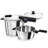 Fissler Vitaquick Elemental 6 lt + 3.5 lt Düdüklü Tencere Seti