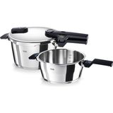 Fissler Vitaquick Elemental Düdüklü Tencere 4,5+2,5 Litre