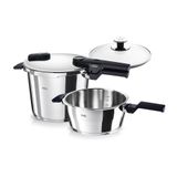 Fissler Vitaquick Elemental Düdüklü Tencere Seti 6 + 3.5 Lt