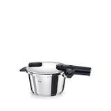 Fissler Vitaquick Elemental Gri Çelik Düdüklü Tencere 4,5 Lt