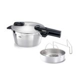 Fissler Vitaquick Premium 2,5 Litre Düdüklü Tencere + Buharda Pişirme Aparatı