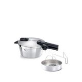 Fissler Vitaquick Premium 3,5 Lt Düdüklü Tencere + Buharda Pişirme Aparatı