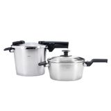 Fissler Vitaquick Premium 602-410-13-090 Düdüklü Tencere Seti 6+3,5 L+Buharlı Pişirme Aparatı