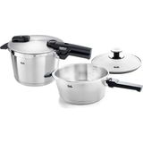 Fissler Vitaquick Premium 6+3.5 lt Metalik Düdüklü Tencere