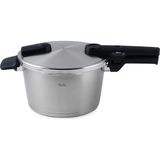 Fissler Vitaquick Premium Dã¼dã¼klã¼ Tencere 4,5 L - Çelik Kaplama, Indüksiyon Uyumlu, Premium Pişir - Gümüş
