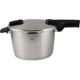 Fissler Vitaquick Premium Dã¼dã¼klã¼ Tencere 8 L - Çelik Kaplama, Indüksiyon Uyumlu, Premium Pişirme - Gümüş