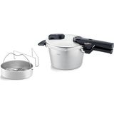 Fissler Vitaquick Premium Düdüklü Tencere (2,5 L, Çap 18 Cm), Paslanmaz Çelik Düdüklü Tencer - 0 - 19 lt - Çok Renkli