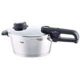 Fissler Vitavit Premium 3.5 Lt Gri Çelik Düdüklü Tencere