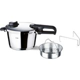 Fissler Vitavit Premium Düdüklü Tencere 4.5 Lt Siyah Paslanmaz Çelik Enerji Tasarruflu - 4,5 L
