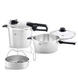 Fissler Vitavit Premium Mat 6 lt + 3,5 lt Düdüklü Tencere Seti