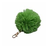 Fıstık Yeşili Renk Peluş Ponpon Anahtarlık 980