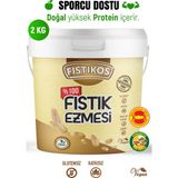 Fıstıkos %100 Şekersiz Yer Fıstığı Ezmesi 2000 G - 2 kg