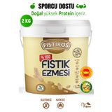 FISTIKOS %100 Şekersiz Yer Fıstığı Ezmesi 2000 G