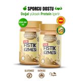 FISTIKOS 2 Li %100 Şekersiz Yer Fıstığı Ezmesi 1300 G