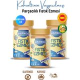 Fıstıkos 3’lü Tatlı & Parçacıklı Yer Fıstığı Ezmesi - 650 gr