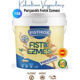Fıstıkos Tatlı & Parçacıklı Yer Fıstığı Ezmesi 1kg - 1 kg