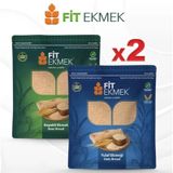 Fit 2 Paket Yulaf Lavaş Ekmeği 2 Paket Kepekli Lavaş Ekmeği
