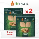 Fit Ekmek 2 Li Kepekli Lavaş Ekmeği 300GR - 300 gr